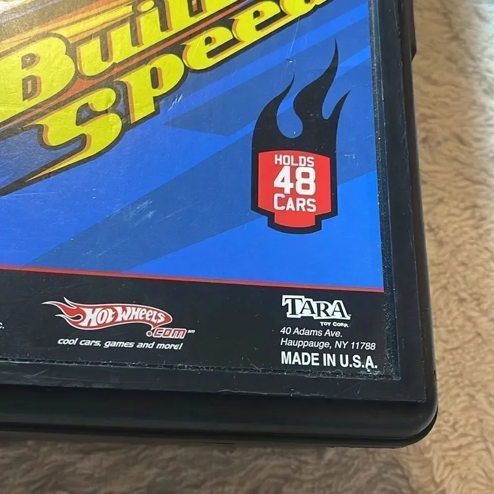 2010 hot wheels car case